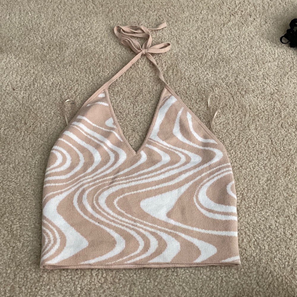 Pacsun sweater halter top